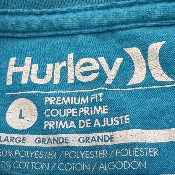 Hurley Mens Graphic Tee - Picture 3 of 3
